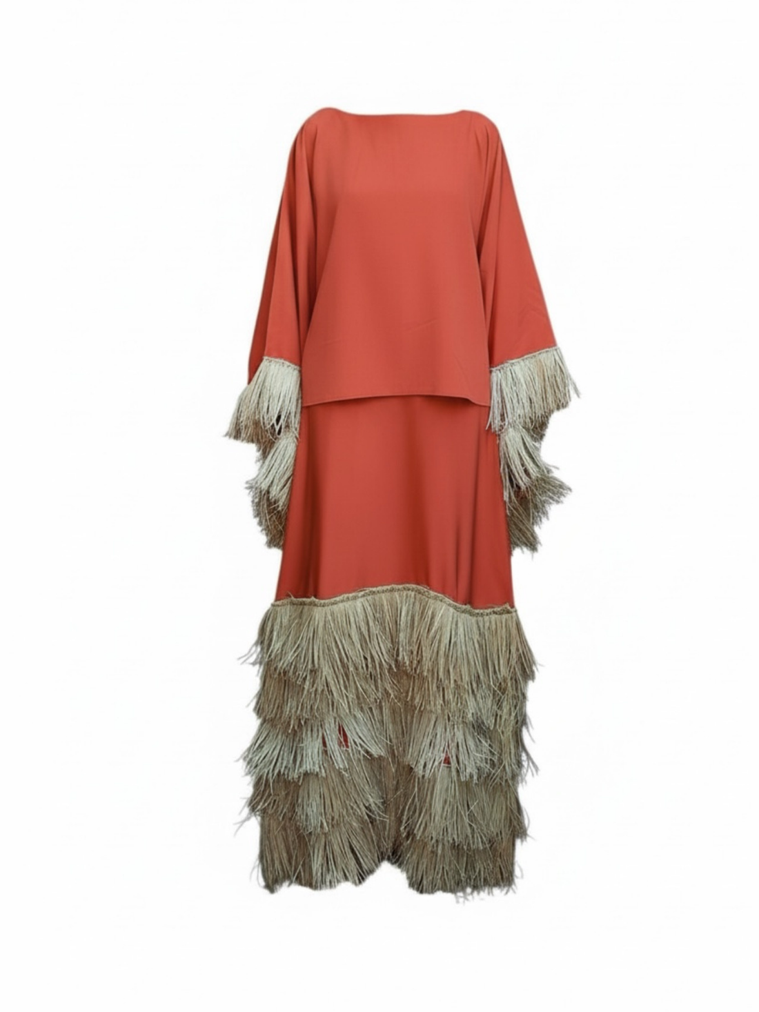 DALILA CAPE SET - ORANGE