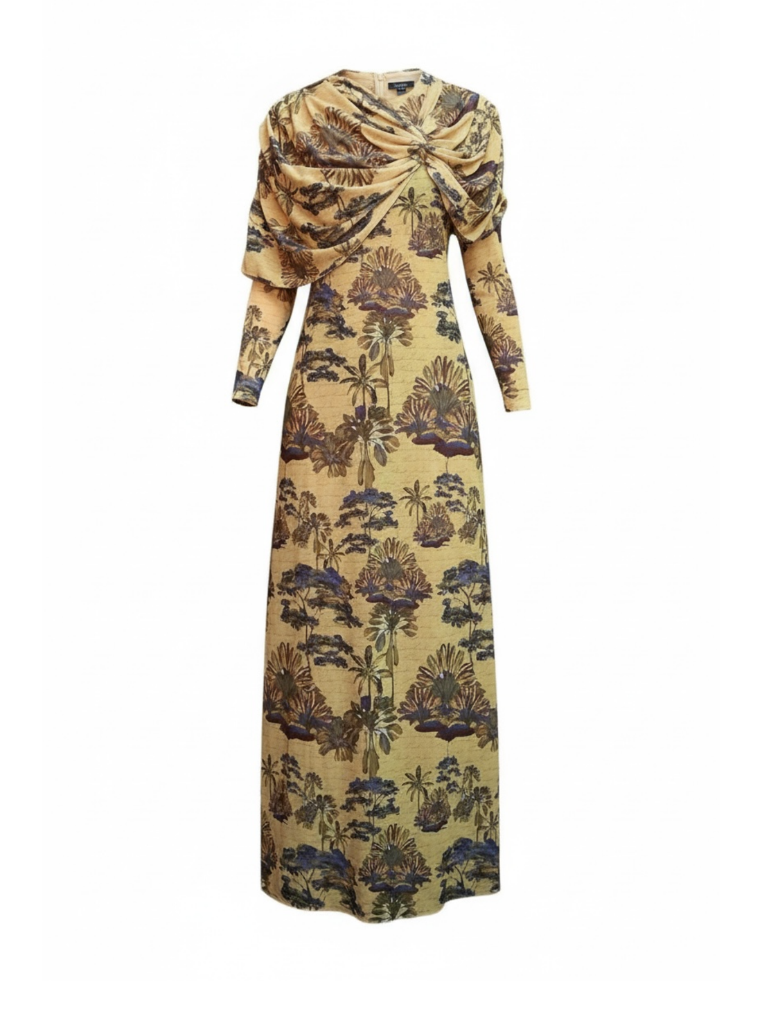 ASHA DRESS - MUSTARD