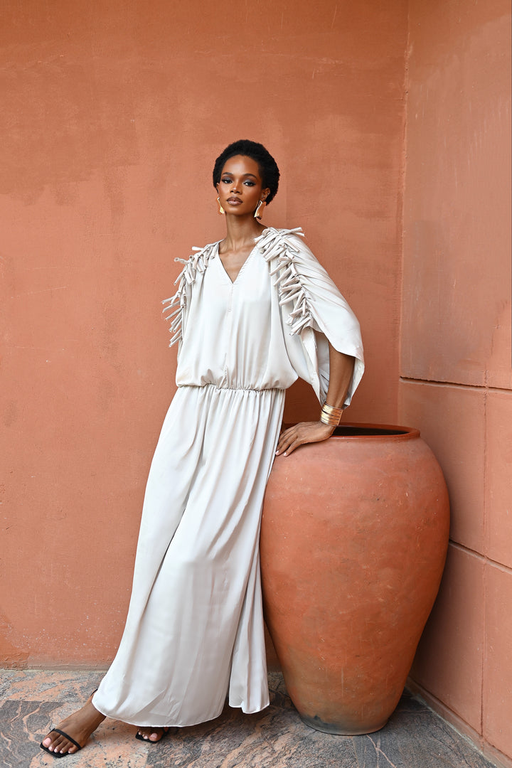 AMELIE DRESS - OFF WHITE