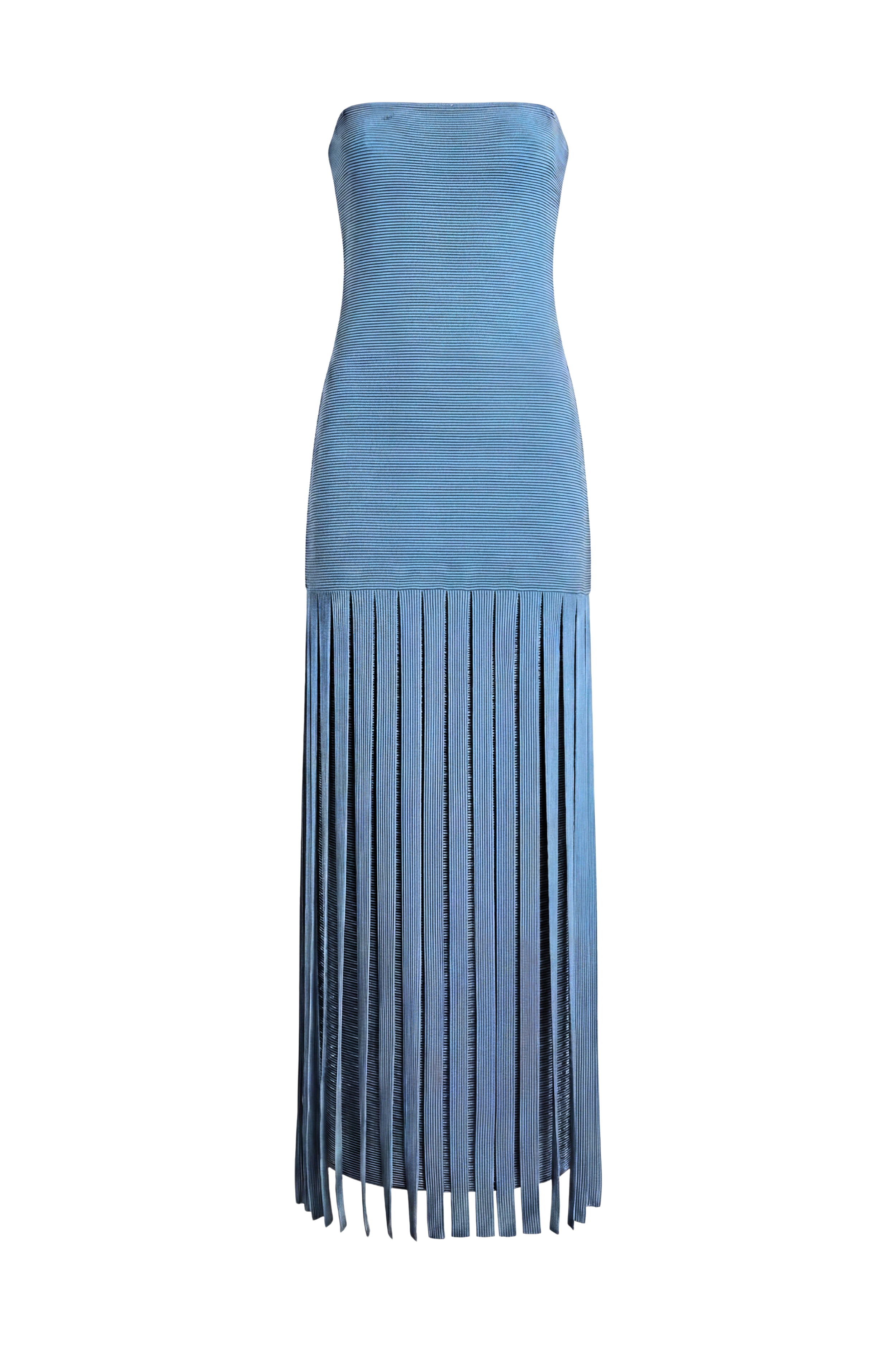 AYLA DRESS - CERULEAN SLATE