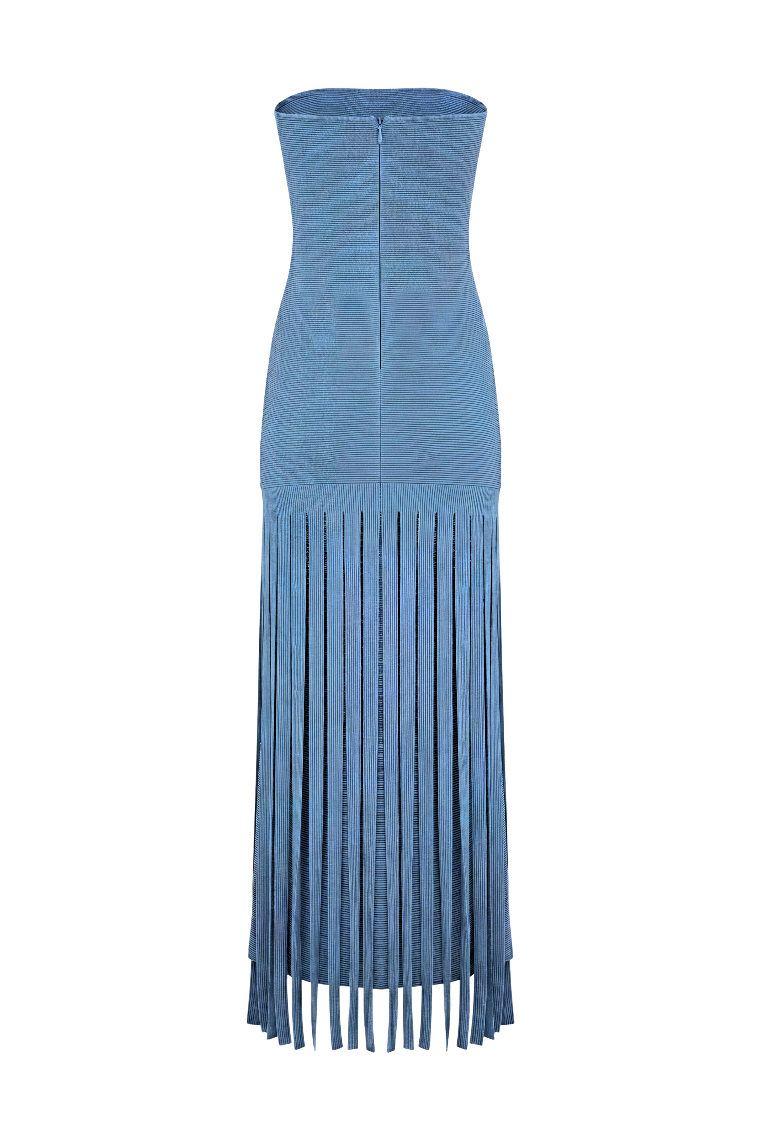 AYLA DRESS - CERULEAN SLATE