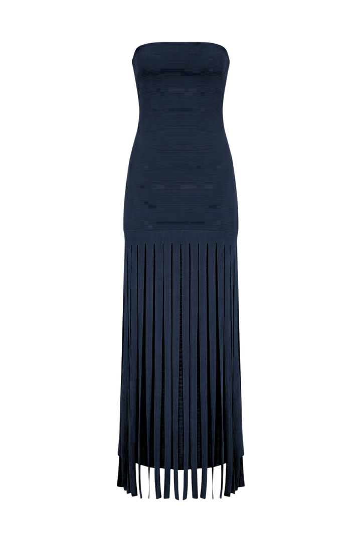 AYLA DRESS - NAVY