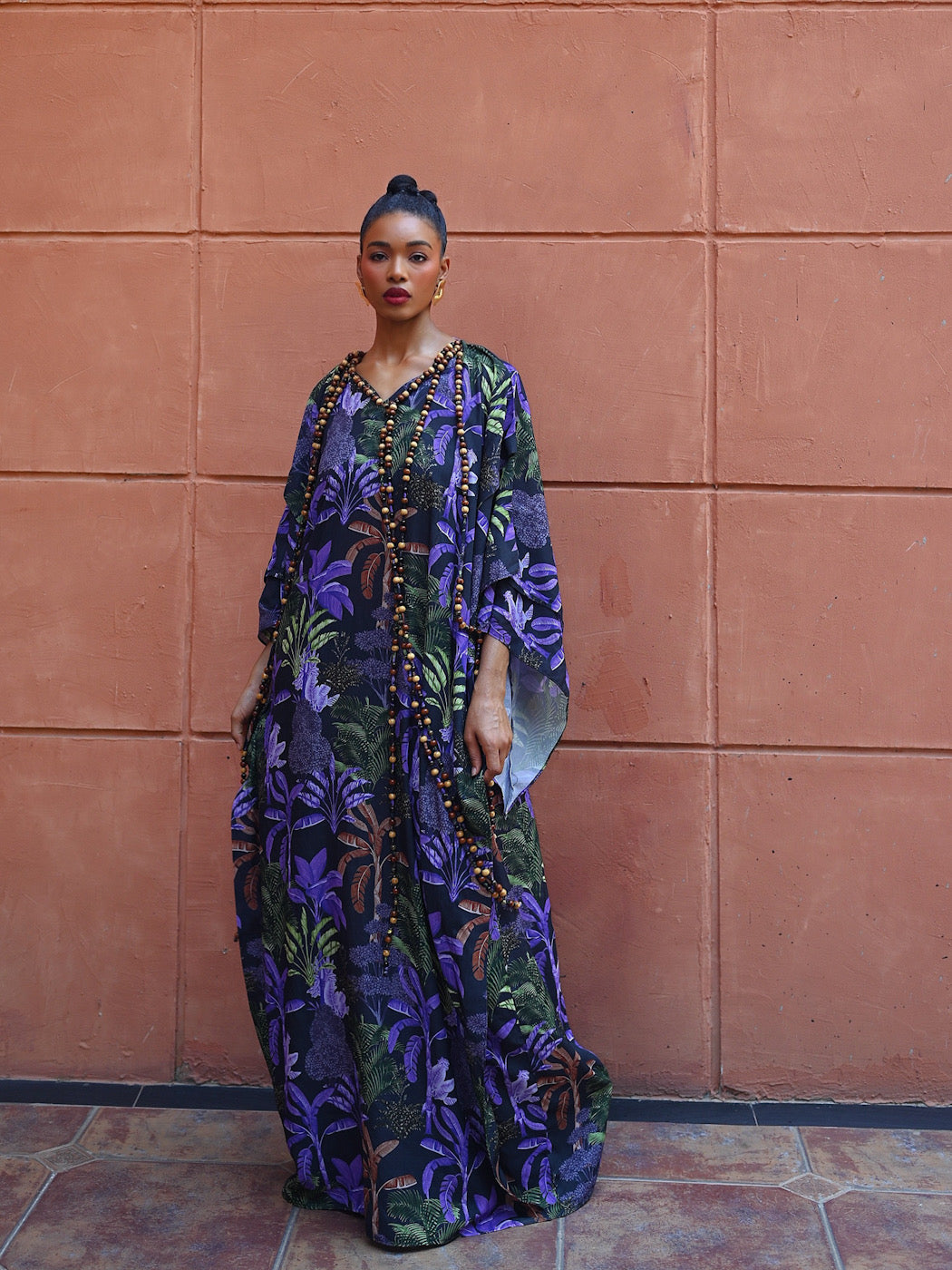 AYOLA KAFTAN - PURPLE