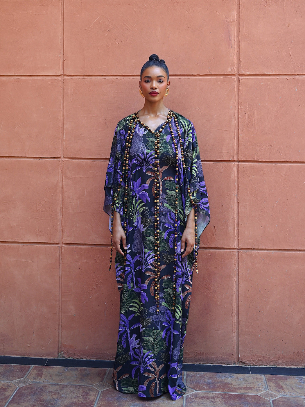 AYOLA KAFTAN - PURPLE