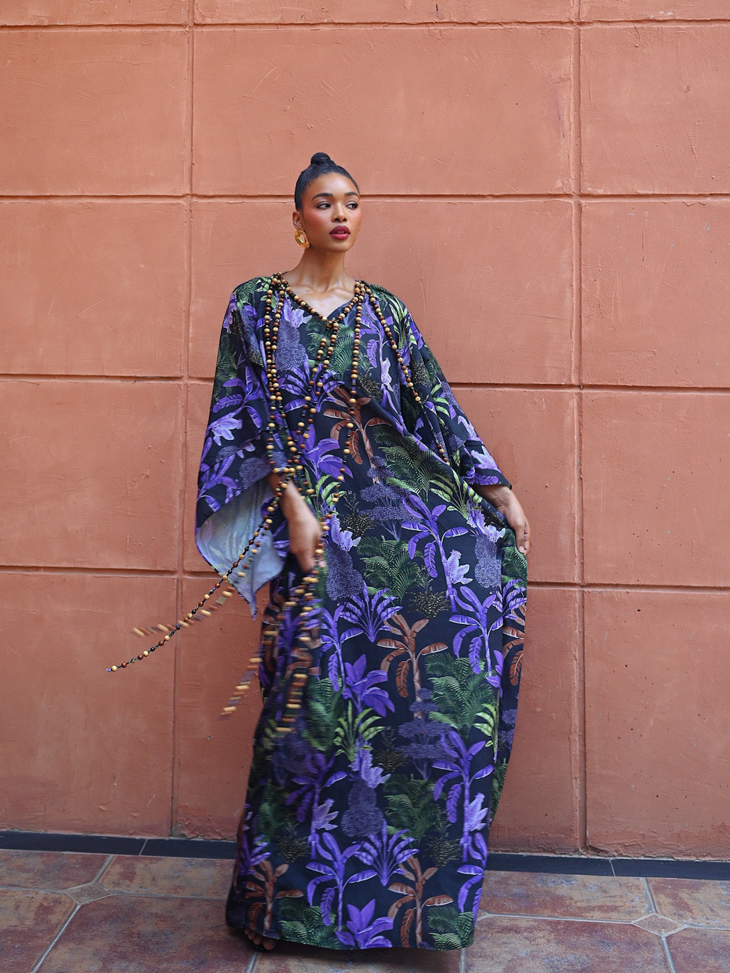 AYOLA KAFTAN - PURPLE