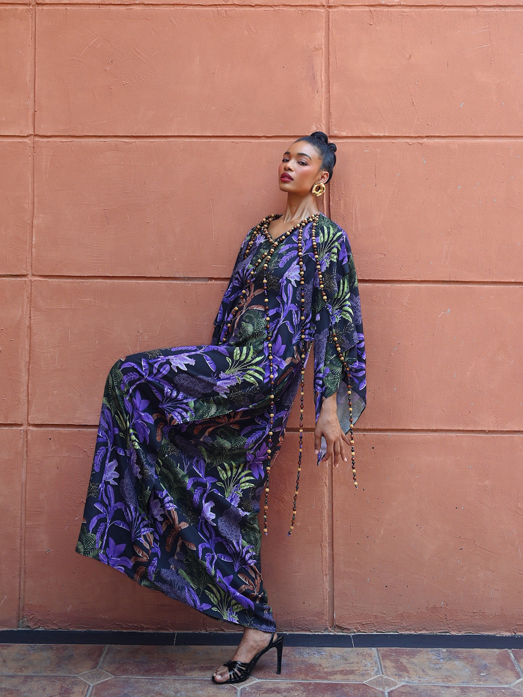 AYOLA KAFTAN - PURPLE