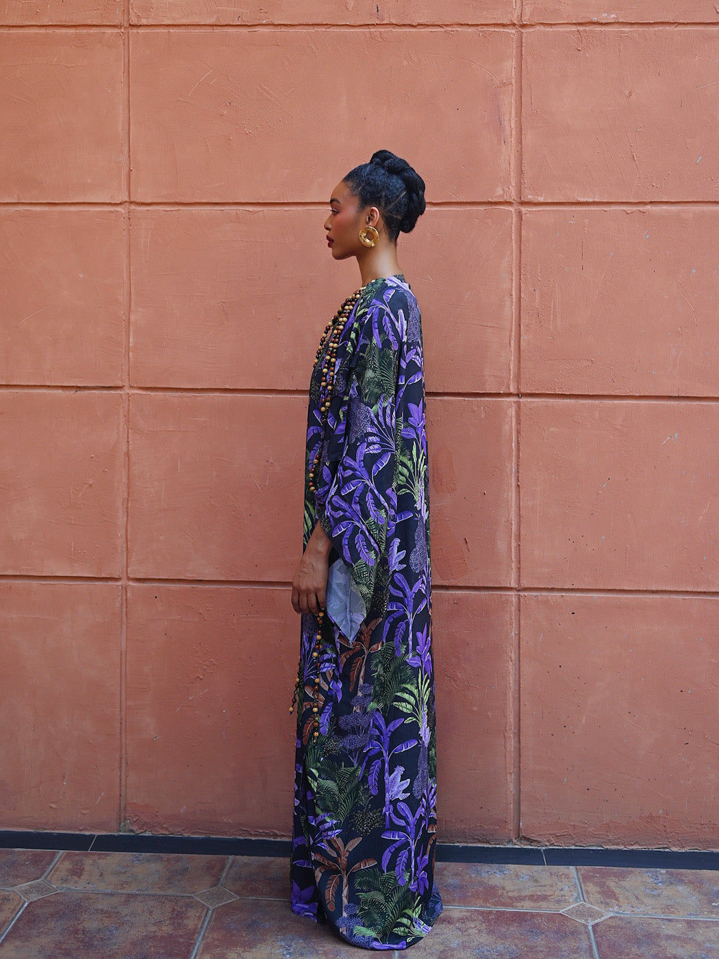 AYOLA KAFTAN - PURPLE