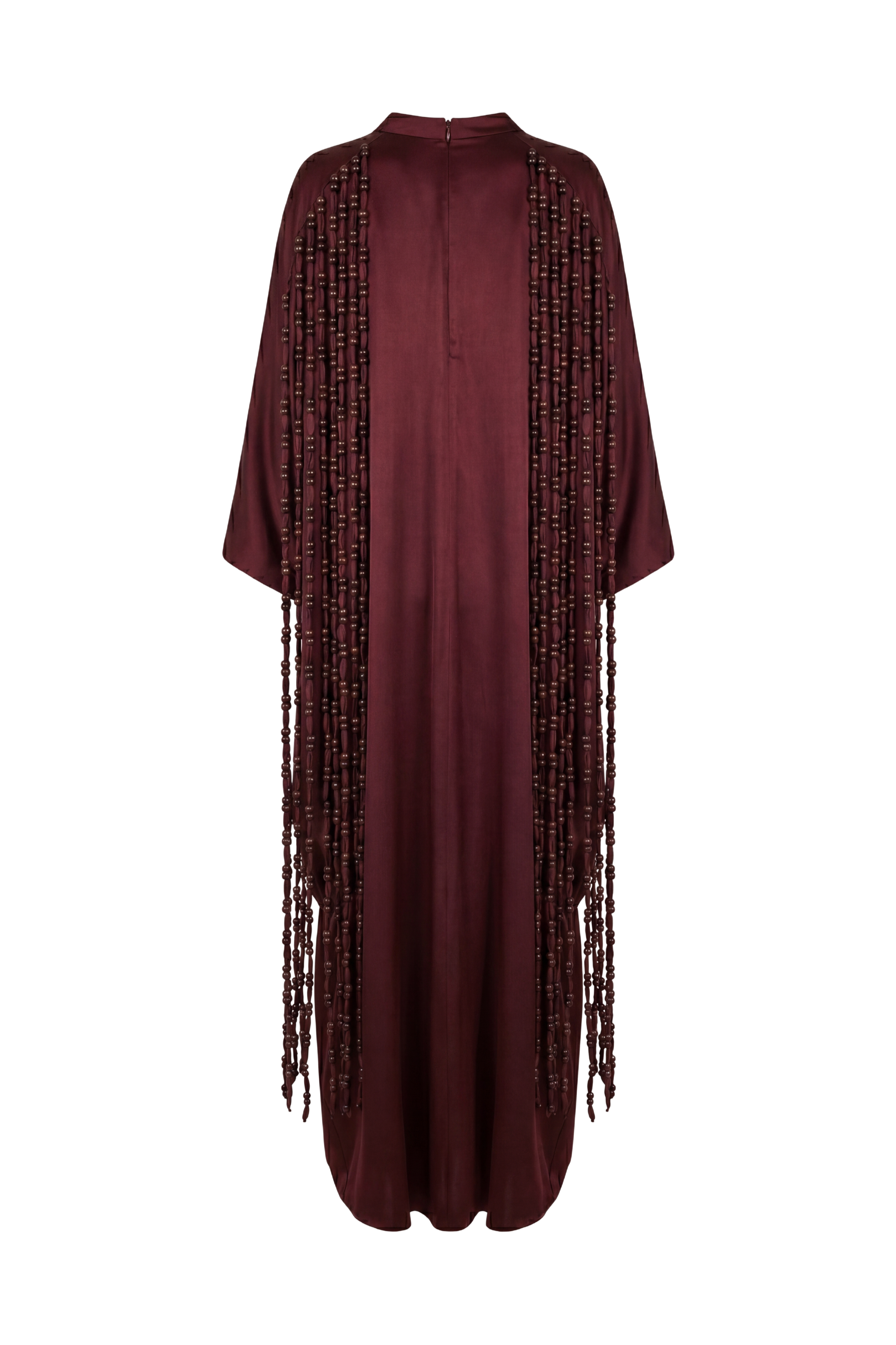 CAMILLE DRESS - BURGUNDY