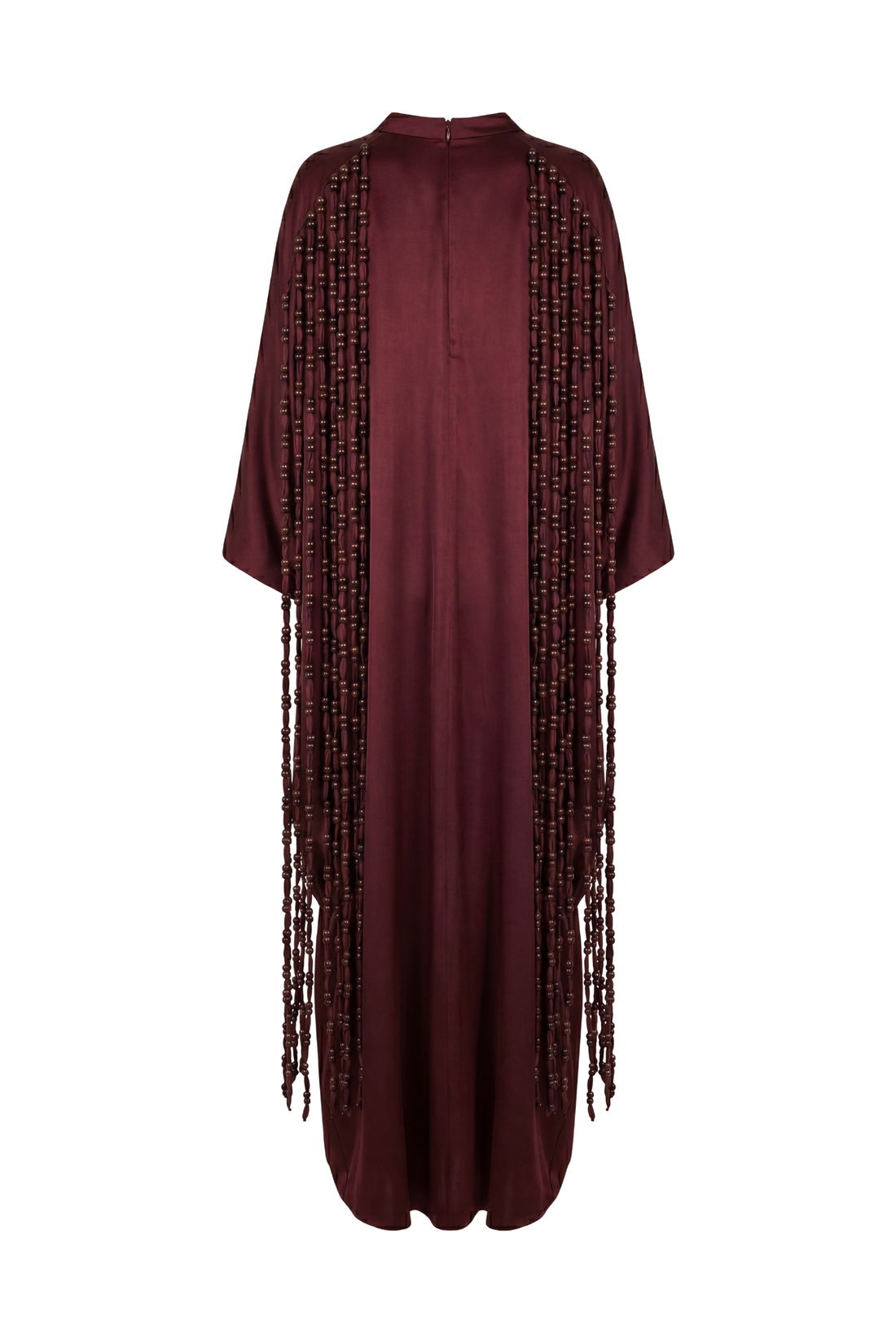 CAMILLE DRESS - BURGUNDY