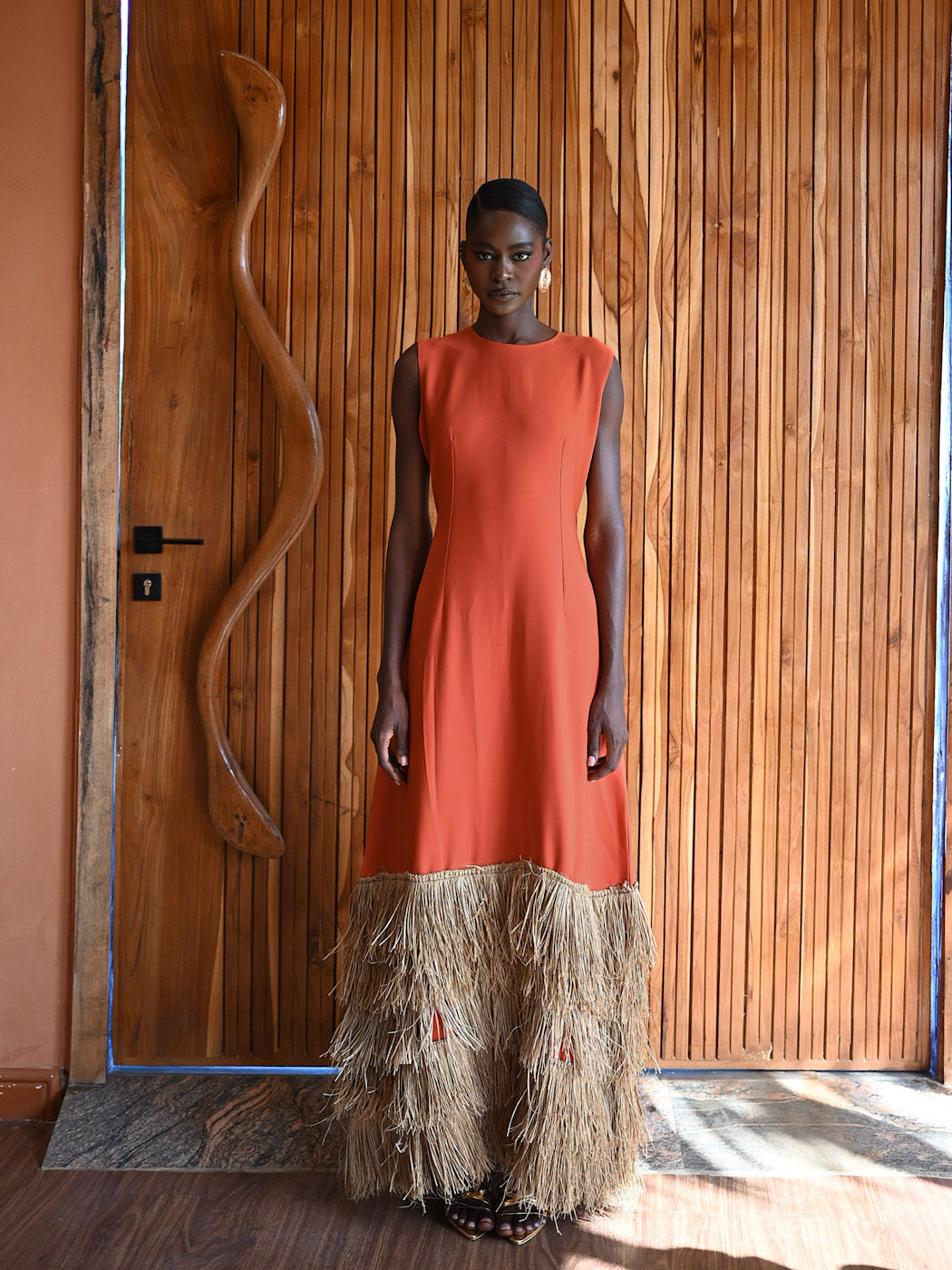 DALILA RAFFIA DRESS