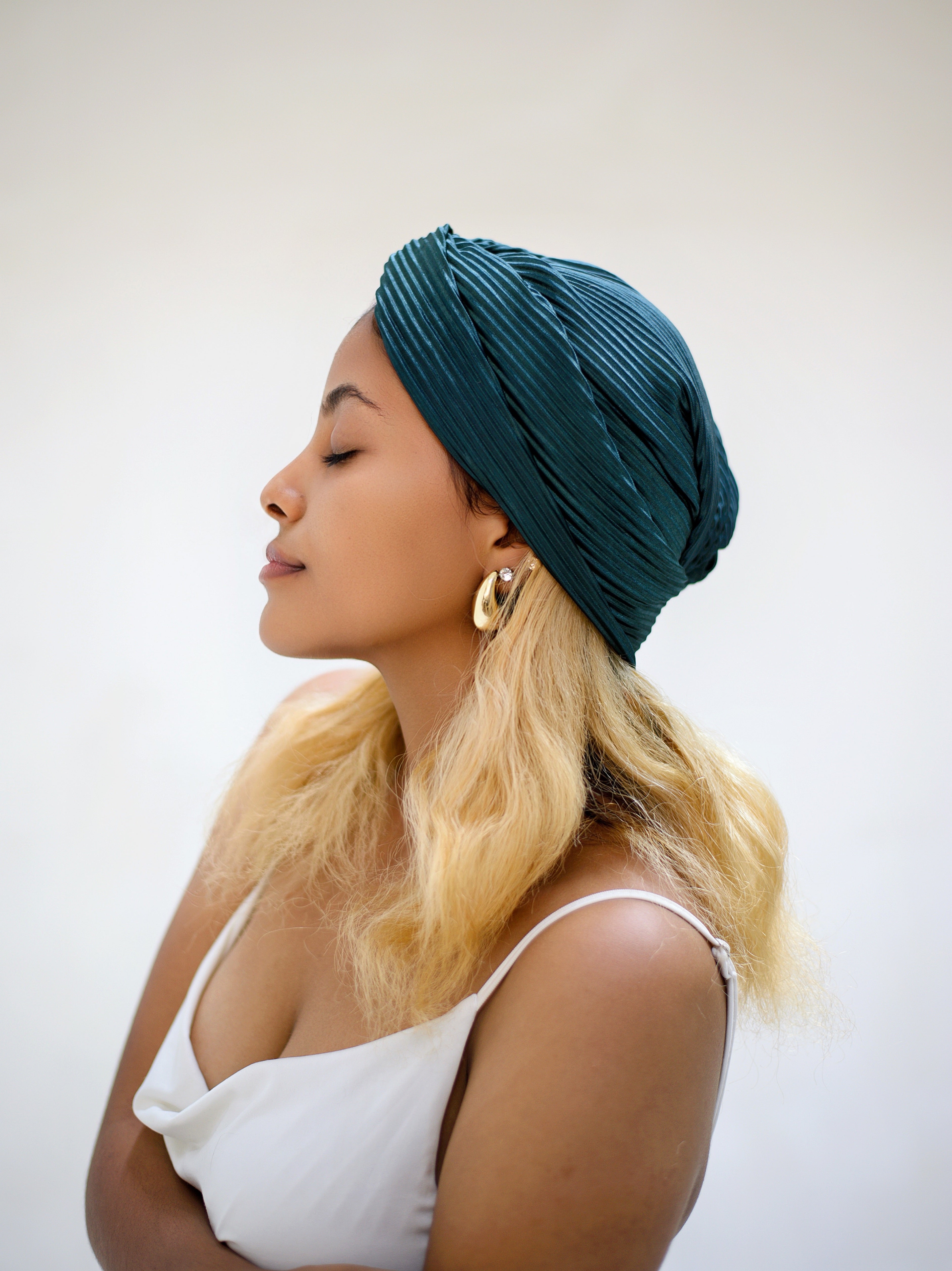 FOREST 2-IN-1 TURBAN HEADBAND