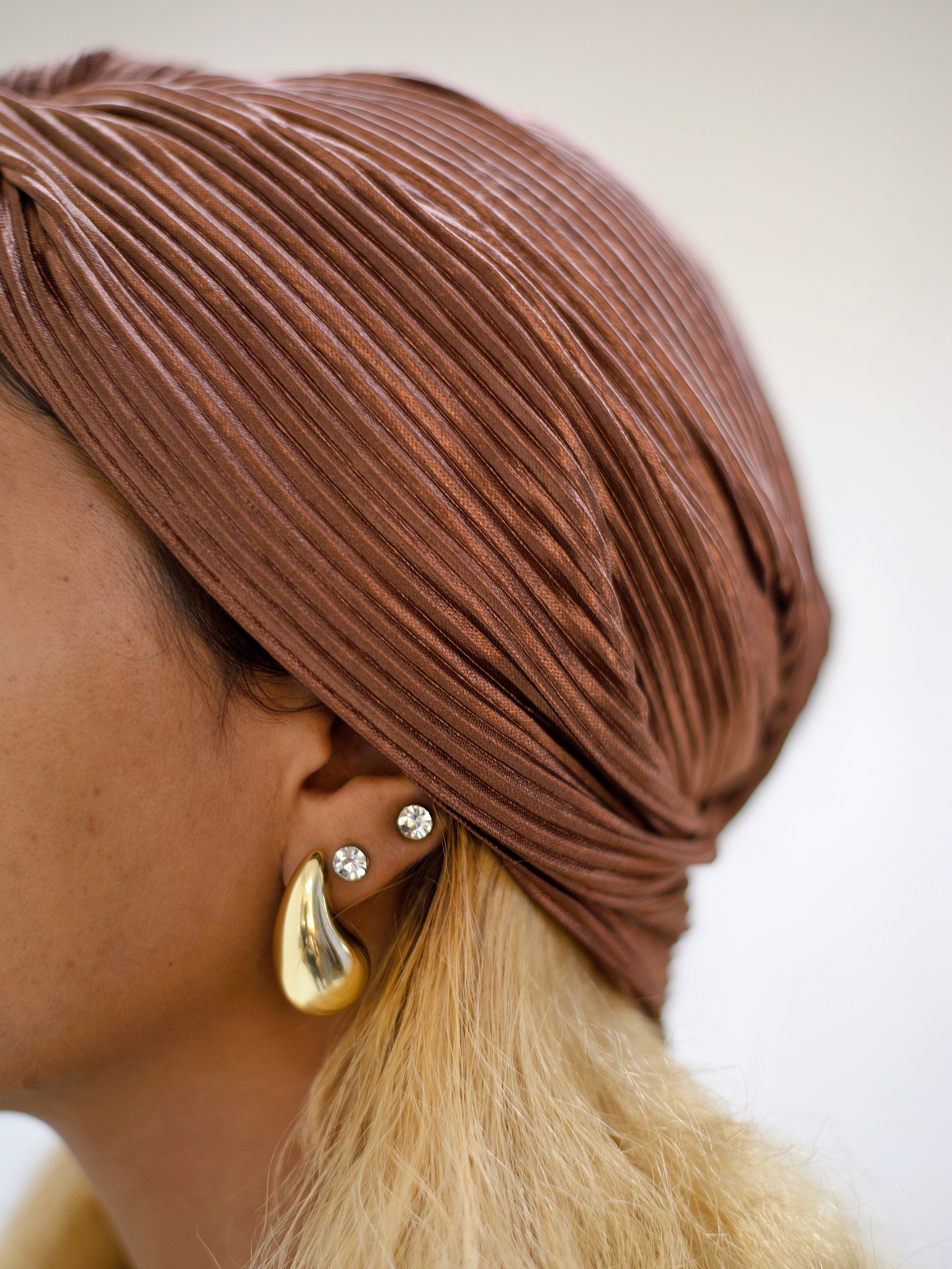 FRAPPE 2-IN-1 TURBAN HEADBAND