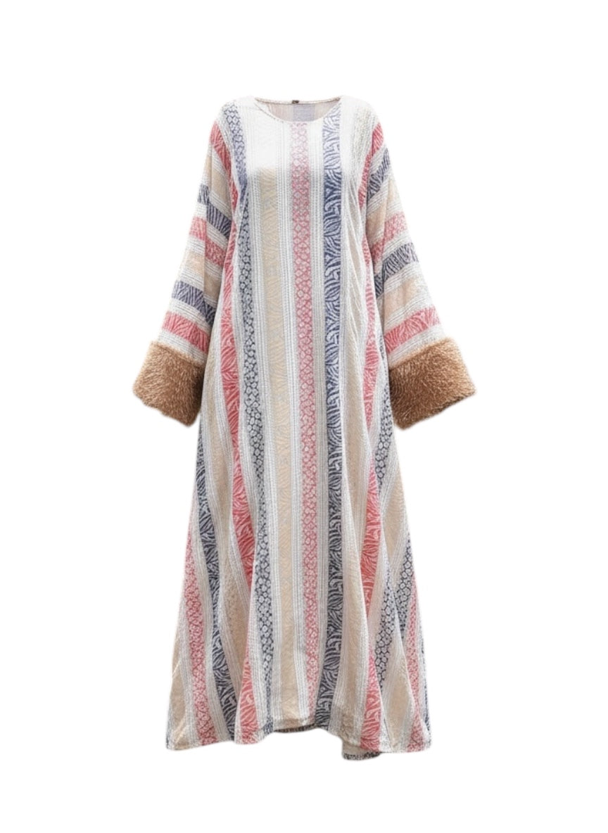 ORI MULTI PATTERNED CAFTAN