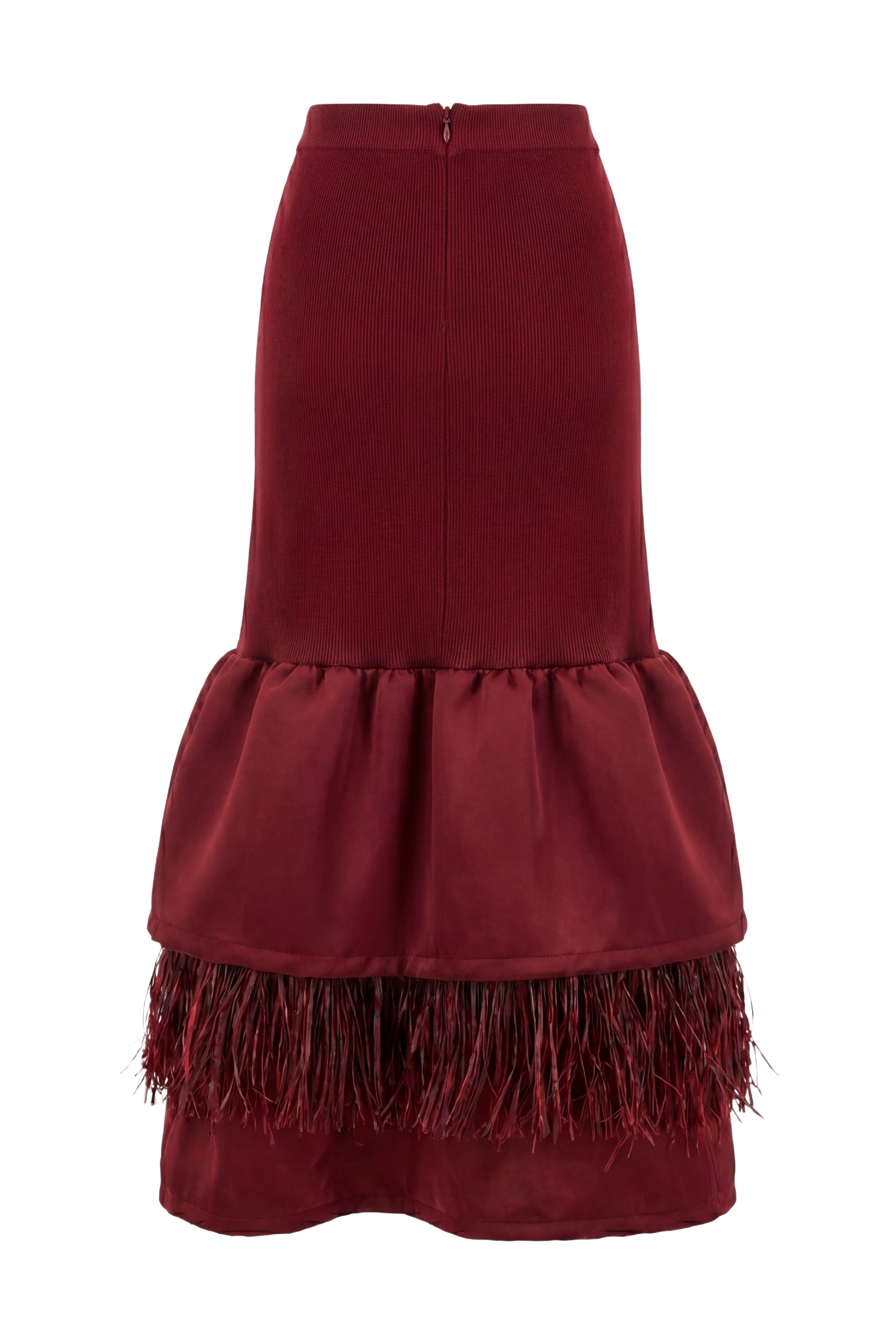 MARGAUX RAFFIA SKIRT