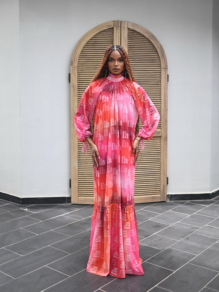 ODI MONOGRAM DRESS