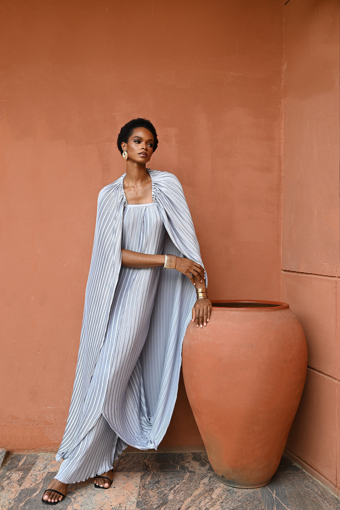 SAI DRESS - SILVER